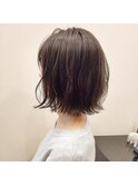 切りっぱなしボブ