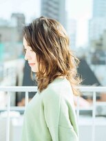 カラーサロンビスカリア 相模原エリア 淵野辺駅店(Color salon Biscaria)&nbsp;かきあげウェーブロブ