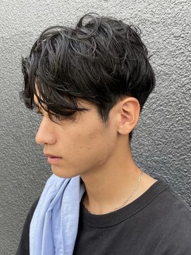 クオル 立川(QOL) ニュアンスパーマセンターパートコンマヘアツーブロック