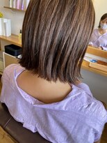 ヘアーシェリー(hair Cherie)&nbsp;大人可愛いプツッとボブ