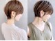 ロンド パルティール 大宮(Lond partir)の写真/[カット+TR￥4980]ショート＝扱いづらいという印象を変える。扱いやすく小顔になるショートヘア[大宮]