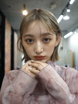 ソルトウォーター(SALT WATER) ショートヘア ベージュ