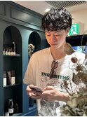 【お客様style】シャドウパーマ/韓国風パーマ/メンズパーマ