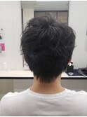 メンズカット ビジネスマン向けカット 刈り上げ ソフモヒ