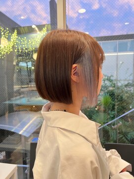 ディフィーノ 青山(DIFINO) 【DIFINO 青山】ボブ/インナーカラー/シルバー