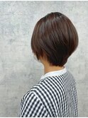 丸み高めショート