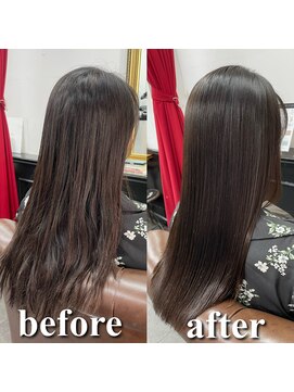 リッコ 横浜(ricco) #酸性ストレート#縮毛矯正#髪質改善#酸性縮毛矯正