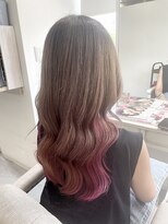 イルヘアーガーデン(illu hair GARDEN) インナーピンク♪