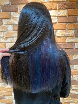 インパークス 草加店(INPARKS) インナーカラー×パープルブルー