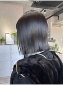 グレージュ+ハイライト