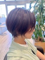 ヘアアンドフェイス サクラインターナショナル(hair&face sakura international) 丸みボブショート