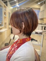 アトリエ エス atelier es HAIRDESIGN&nbsp;垢抜けショート/愛されボブディ/レイヤーカット/お洒落カラー
