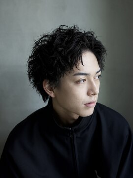 フィフス 渋谷(fifth) ツイストスパイラルパーマツーブロックメンズマッシュメンズ渋谷