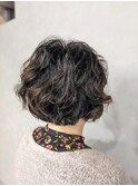 マッシュボブパーマ
