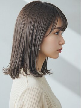 エル 新小岩(elu) 美髪/ワイドバング/レイヤーカット/くすみベージュ/新小岩駅