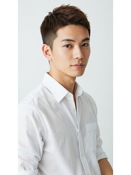 デバイス バイ フレイムス 越谷(DEVICE by Frames) 清潔感と男らしさ　ベリーショート×アップバング