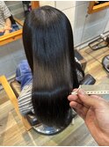 シンプル縮毛矯正
