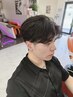 【人気NO.3　デザインパーマ】年齢問わず流行な韓国風フェーザパーマ￥6600