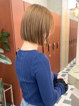 ノエ(noe) ホワイトグレージュ/デジタルパーマ/チェリーブラウン/栄h100