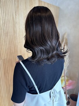 ユニカ 宇都宮(yunica) グレージュ　アッシュ　赤味消しカラー