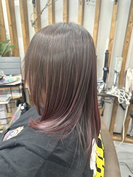 ビューティーガレージ カワゴエ(Beauty Garage Kawagoe) 白髪ぼかしグラデーションカラー