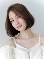 ケアリー 練馬(Carelly)&nbsp;デザインカラー/レイヤーカット/ウェットヘア/オリーブベージュ