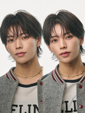 スキル ミナム 表参道(SKILL MiNam) 平成ショートシースルーマッシュウルフコンマバングダウンパーマ