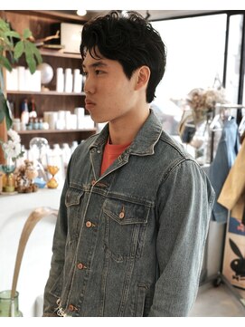 ウィム(wim) 『クラッシックスタイル』メンズヘア/毛流れパーマ/大人ヘア