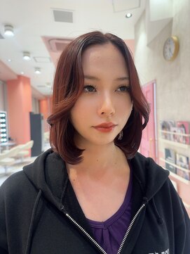 リー 梅田(Lee) ブリーチなしボルドカラー!