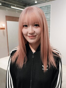 エン 栄店(enne) ココアベージュ/クラゲヘアー/ボブレイヤー/小顔/黒髪/栄