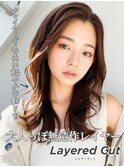 透明感◎大人可愛い艶髪くびれロングレイヤー