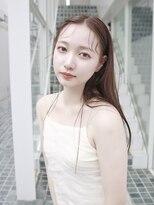 レウィン オモテサンドウ(Lewin-omotesando-)&nbsp;透明感ちょろ毛アレンジ