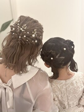 アットティー 金沢八景(at tee...) お呼ばれヘア*°○