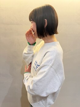 フゥ(Fuuu)の写真/「扱いやすさ×トレンド」を両立したショートやボブ。上品で大人な横顔美人へ◎理想以上の仕上がりを約束♪