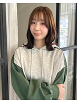 フェリア 池田(FERIA) ミディアムレイヤー4.8前髪