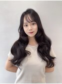 透明感グレージュ/レイヤーカット