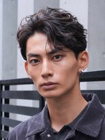テン 心斎橋(tenn.)&nbsp;フェザーショートフェザーパーマニュアンスパーマショートヘア