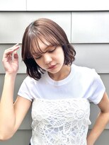 ロンド レイ 立川(Lond Ray)&nbsp;ラテグレージュ/レイヤーボブ/韓国巻き/結べるレイヤー/立川