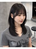 新宿駅/20代/30代/レイヤー【髪質改善/前髪/顔周り】