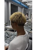 テーパーフェード×スパイキーショート
