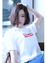 マイティ バイ エイチ(mighty by H)&nbsp;mighty【透けて揺れる髪】BOB×シースルーアッシュ