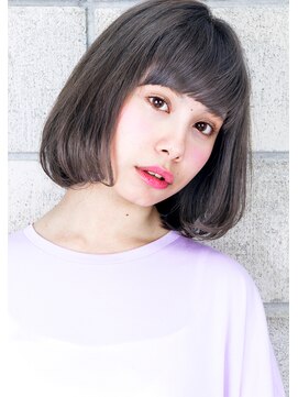ヘアサロン ガリカ 表参道(hair salon Gallica) ☆『 プラチナグレージュ 』 × 『 毛束感 』 Bobスタイル☆