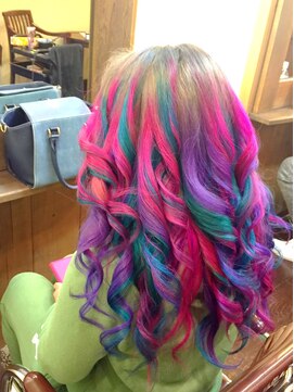 ヘアーメイク タビー(HAIR MAKE TUBBY) カラフルカラー