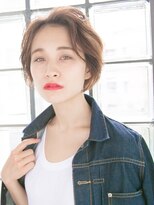 リリアン 青山(relian) かきあげバングのふんわりショート☆relian青山