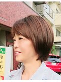 子供ぽくならない！清潔感ある上品ショート