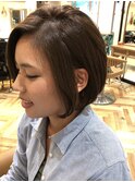 収まりばっちし前下がりボブ☆担当 店長川上功介