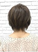 レイヤーショートボブ