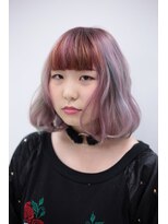 クリーン ヘアデザイン(CLLN hair Design)&nbsp;【CLLN】アッシュピンク×パステルユニコーン