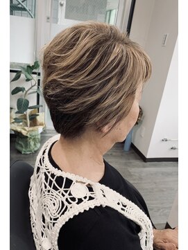 リブレ(Libre) 白髪染め(グレイカラー)ハイライト