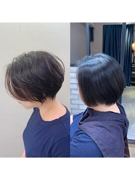 アヴァロン(AVALON) 【mag  ginza】絶壁解消！！横顔美人なオトナのショートボブ